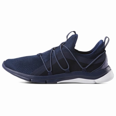 Reebok Print Her 3.0 Lace Running Shoes For Women Colour:Navy/White